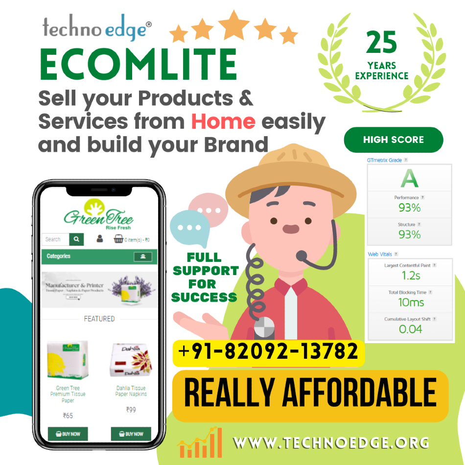 Cheap Ecommerce Website with unlimited products